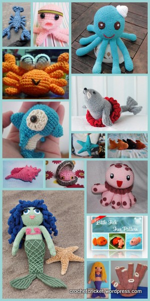 15 Free Under The Sea Crochet Patterns